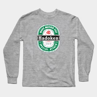 Hadoken - Beer Style for Fighter of Street Long Sleeve T-Shirt